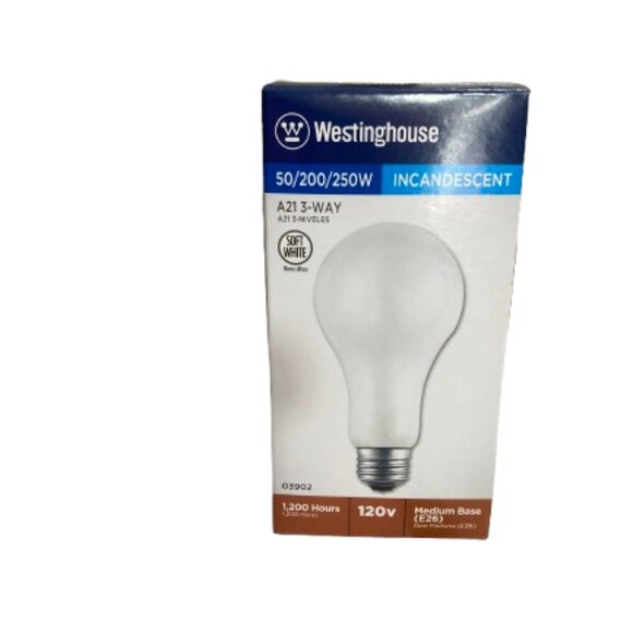 6 Westinghouse Incandescent Lightbulbs New in Box - Picture 4 of 7